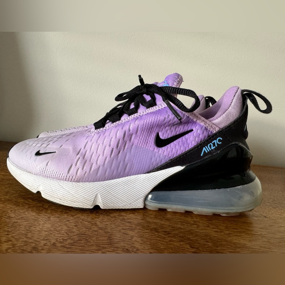 Nike Air Max 270 in Purple/Black, size US 5.5